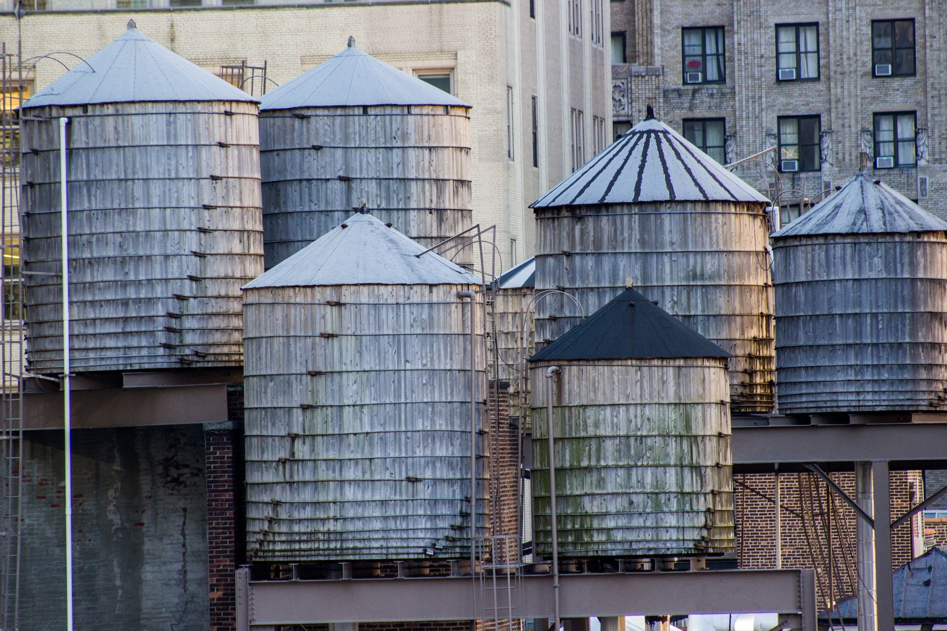 Wassertanks in New York